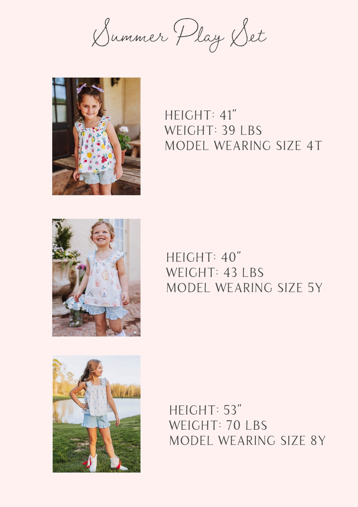 Summer Play Set - Carnival
